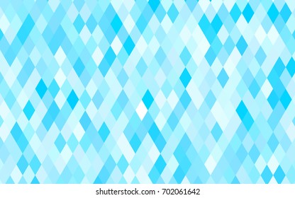 Light BLUE vector polygon abstract template. Geometric illustration in Origami style with gradient.  The textured pattern can be used for background.