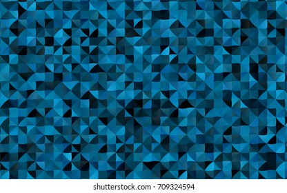 Light BLUE vector polygon abstract background. Triangular geometric sample with gradient.  A completely new design for your business.