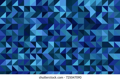 Light BLUE vector polygon abstract background. Modern geometrical abstract illustration with gradient. A completely new design for your business.