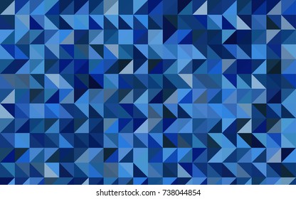 Light BLUE vector polygon abstract pattern. Modern geometrical abstract illustration with gradient. The template can be used as a background for cell phones.