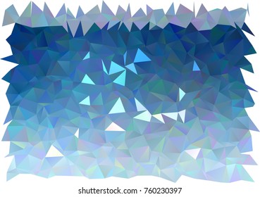 Light BLUE vector polygon abstract background. An elegant bright illustration with gradient. A completely new design for your business.