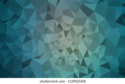 Light BLUE vector polygonal background. Elegant bright polygonal illustration with gradient. A new texture for your web site.