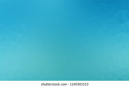 Light BLUE vector polygonal background. Colorful abstract illustration with gradient. The textured pattern can be used for background.