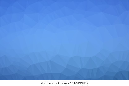 Light BLUE vector polygonal background. Colorful illustration in abstract style with gradient. Brand new design for your business.