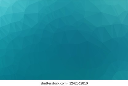 Light BLUE vector polygonal background. Shining colored illustration in a Brand new style. Brand new style for your business design.