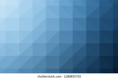 Light BLUE vector polygonal background. Elegant bright polygonal illustration with gradient. Brand new style for your business design.