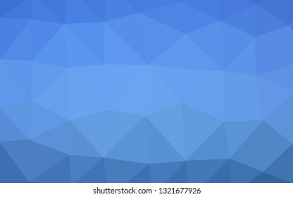 Light BLUE vector polygonal background. Shining colored illustration in a Brand new style. Template for your brand book.