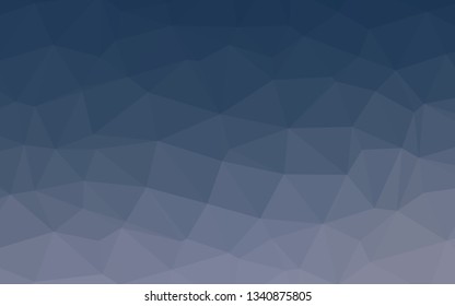 Light BLUE vector polygonal background. Glitter abstract illustration with an elegant design. Brand new design for your business.
