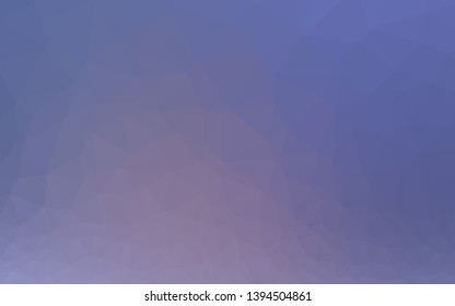 Light BLUE vector polygonal background. An elegant bright illustration with gradient. The best triangular design for your business.
