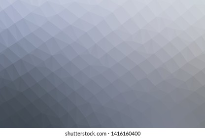 Light BLUE vector polygonal background. Brand new colorful illustration in with gradient. Elegant pattern for a brand book.
