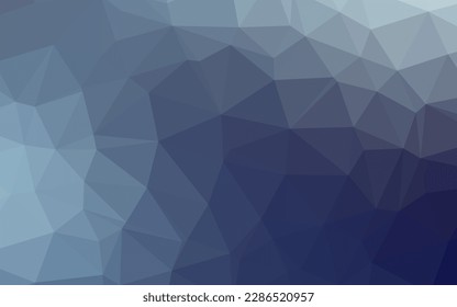 Fondo poligonal ligero del vector BLUE. Una ilustración de color completamente nueva en un estilo vago. Nuevo estilo para su diseño de negocio.