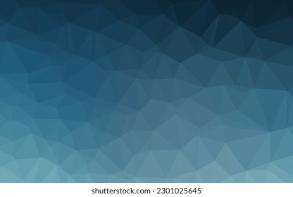 Light BLUE vector polygonal background. Geometric illustration in Origami style with gradient. Completely new design for your business.