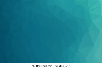 Light BLUE vector polygonal background. Modern geometrical abstract illustration with gradient. Elegant pattern for a brand book.