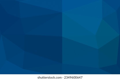 Light BLUE vector polygonal background. Colorful abstract illustration with gradient. Elegant pattern for a brand book.