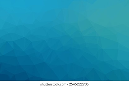 Light BLUE vector polygonal background. Creative illustration in halftone style with gradient. Completely new template for your business design.