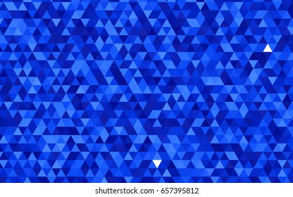 Light BLUE vector polygonal background. Colorful abstract illustration with gradient. The elegant pattern can be used as part of a brand book.