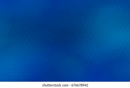 Light BLUE vector polygonal background. Geometric illustration in Origami style with gradient.  The polygonal design can be used for your web site.