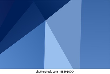 Light BLUE vector polygonal background. Brand-new colored illustration in blurry style with gradient. A completely new template for your business design.