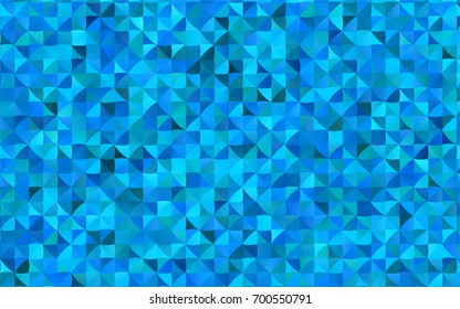 Light BLUE vector polygonal background. A completely new color illustration in a vague style. The best triangular design for your business.