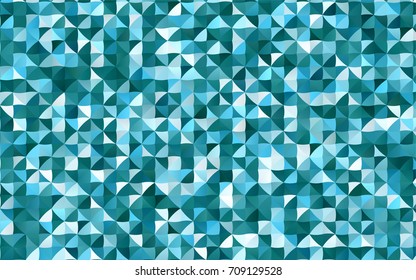 Light BLUE vector polygonal background. Colorful abstract illustration with gradient. A completely new template for your business design.