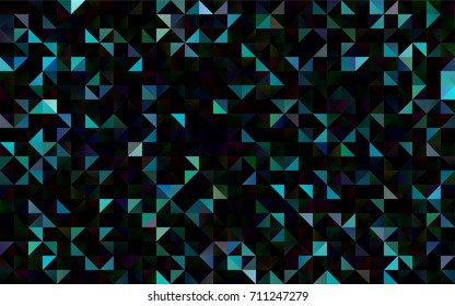 Light BLUE vector polygonal background. Brand-new colored illustration in blurry style with gradient. The textured pattern can be used for background.