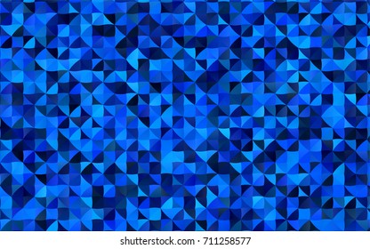 Light BLUE vector polygonal background. Creative illustration in halftone style with gradient. The polygonal design can be used for your web site.