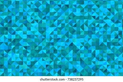 Light BLUE vector polygonal background. Shining colored illustration in a brand-new style. A completely new design for your business.