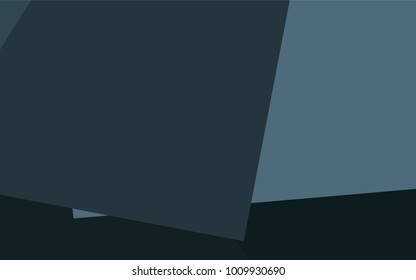 Light BLUE vector polygonal illustration consisting of rectangles. Rectangular design for your business. Creative geometric background in origami style with gradient.