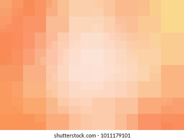 Light BLUE vector polygonal illustration, which consist of rectangles. Rectangular pattern for your business design. Geometric background in Origami style with gradient. 