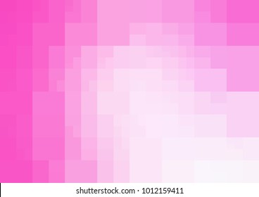 Light BLUE vector polygonal illustration, which consist of rectangles. Rectangular design for your business. Creative geometric background in Origami style with gradient