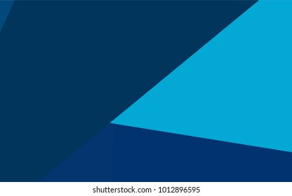 Light BLUE vector polygonal illustration consisting of rectangles. Rectangular design for your business. Creative geometric background in origami style with gradient.