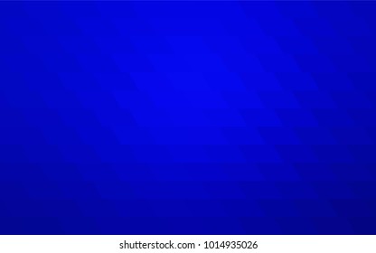Light BLUE vector polygonal illustration, which consist of rectangles. Rectangular pattern for your business design. Geometric background in Origami style with gradient. 