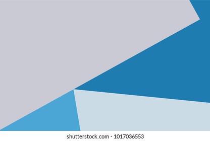 Light BLUE vector polygonal illustration, which consist of rectangles. Rectangular pattern for your business design. Geometric background in Origami style with gradient. 