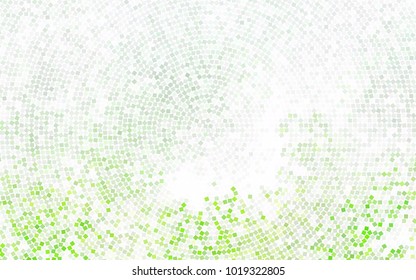 Light BLUE vector polygonal illustration, which consist of rectangles. Rectangular pattern for your business design. Geometric background in Origami style with gradient. 