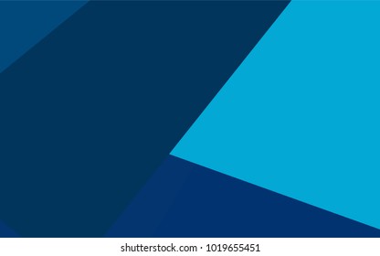 Light BLUE vector polygonal illustration consisting of rectangles. Rectangular design for your business. Creative geometric background in origami style with gradient.