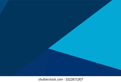Light BLUE vector polygonal illustration consisting of rectangles. Rectangular design for your business. Creative geometric background in origami style with gradient.