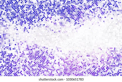 Light BLUE vector polygonal illustration consisting of rectangles. Rectangular design for your business. Creative geometric background in origami style with gradient.