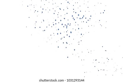 Light BLUE vector polygonal illustration consisting of rectangles. Rectangular design for your business. Creative geometric background in origami style with gradient.
