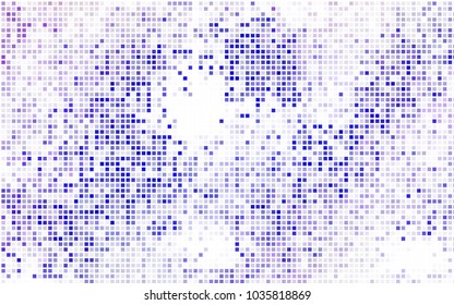 Light BLUE vector polygonal illustration consisting of rectangles. Rectangular design for your business. Creative geometric background in origami style with gradient.
