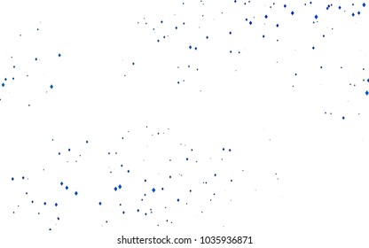 Light BLUE vector polygonal illustration, which consist of rectangles. Rectangular pattern for your business design. Geometric background in Origami style with gradient. 