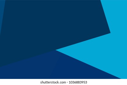 Light BLUE vector polygonal illustration consisting of rectangles. Rectangular design for your business. Creative geometric background in origami style with gradient.