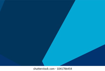Light BLUE vector polygonal illustration consisting of rectangles. Rectangular design for your business. Creative geometric background in origami style with gradient.