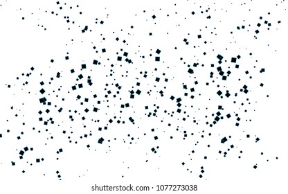 Light BLUE vector polygonal illustration, which consist of rectangles. Rectangular pattern for your business design. Geometric background in Origami style with gradient. 