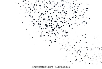 Light BLUE vector polygonal illustration consisting of rectangles. Rectangular design for your business. Creative geometric background in origami style with gradient.