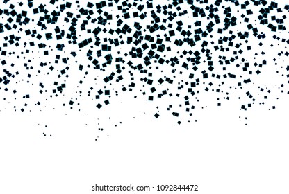Light BLUE vector polygonal illustration, which consist of rectangles. Rectangular pattern for your business design. Geometric background in Origami style with gradient. 