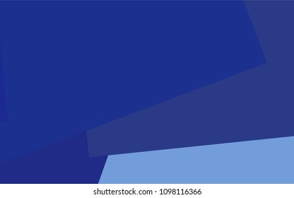 Light BLUE vector polygonal illustration consisting of rectangles. Rectangular design for your business. Creative geometric background in origami style with gradient.