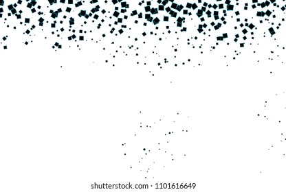 Light BLUE vector polygonal illustration consisting of rectangles. Rectangular design for your business. Creative geometric background in origami style with gradient.