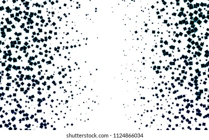 Light BLUE vector polygonal illustration consisting of rectangles. Rectangular design for your business. Creative geometric background in origami style with gradient.