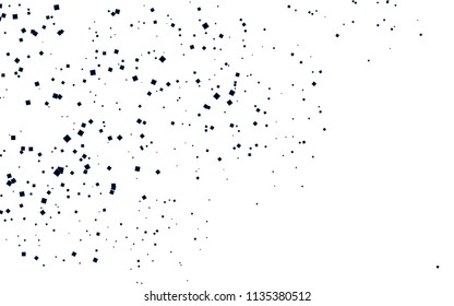 Light BLUE vector polygonal illustration, which consist of rectangles. Rectangular pattern for your business design. Geometric background in Origami style with gradient. 