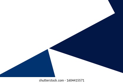 Light BLUE vector polygonal illustration, which consist of rectangles. Rectangular pattern for your business design. Geometric background in Origami style with gradient. 